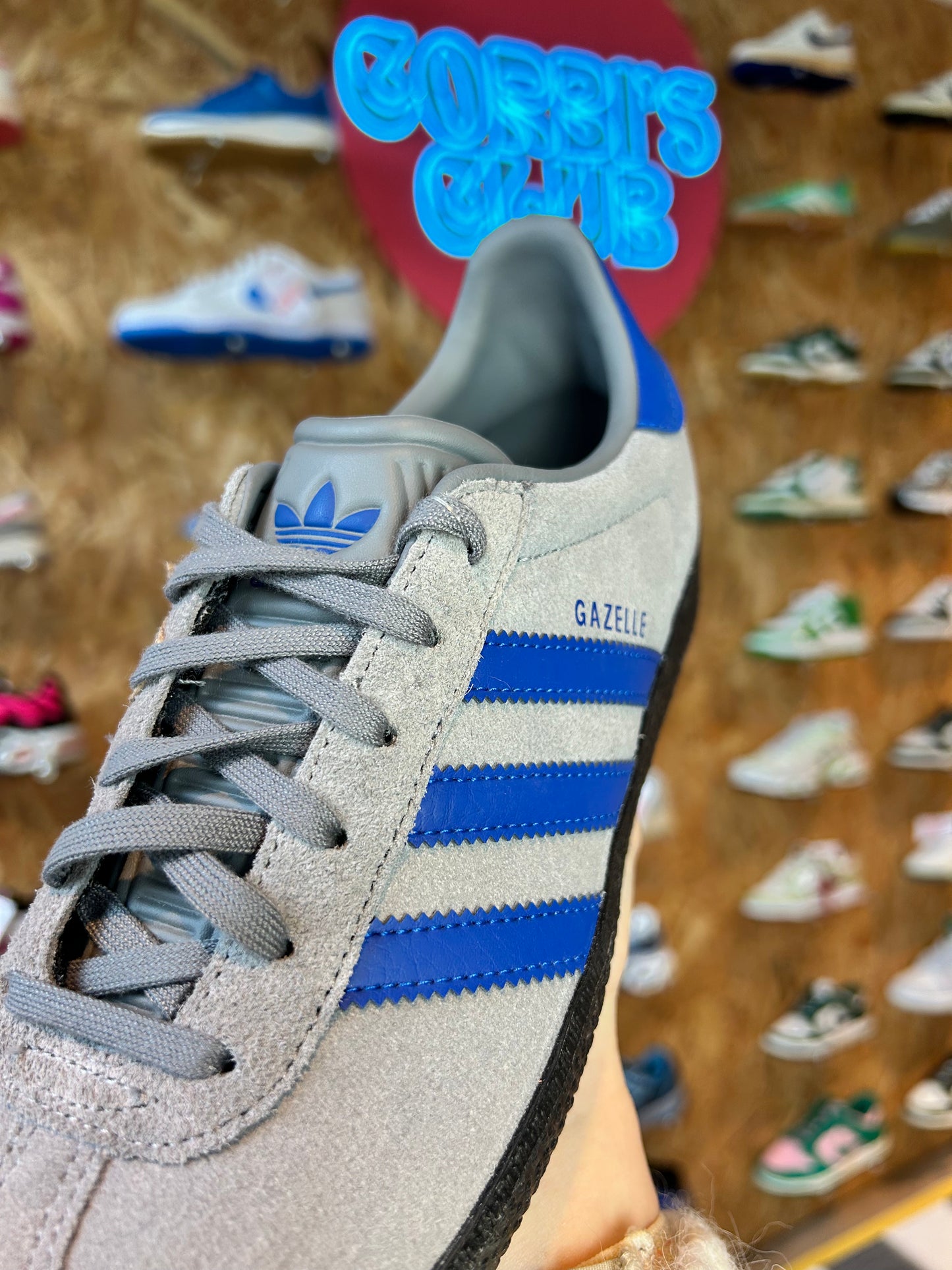 Adidas Gazelle ' Grey Collegiate Royal'