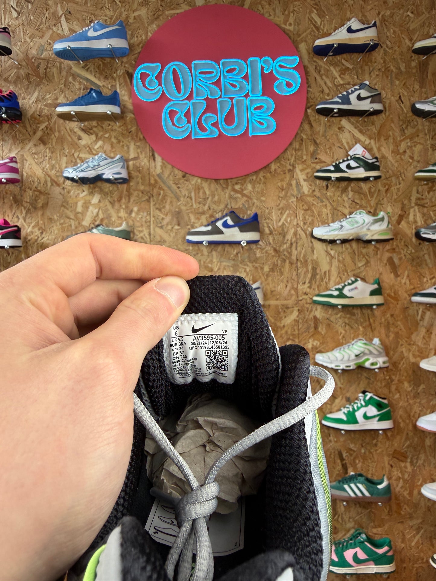 Nike Shox TL gris loup