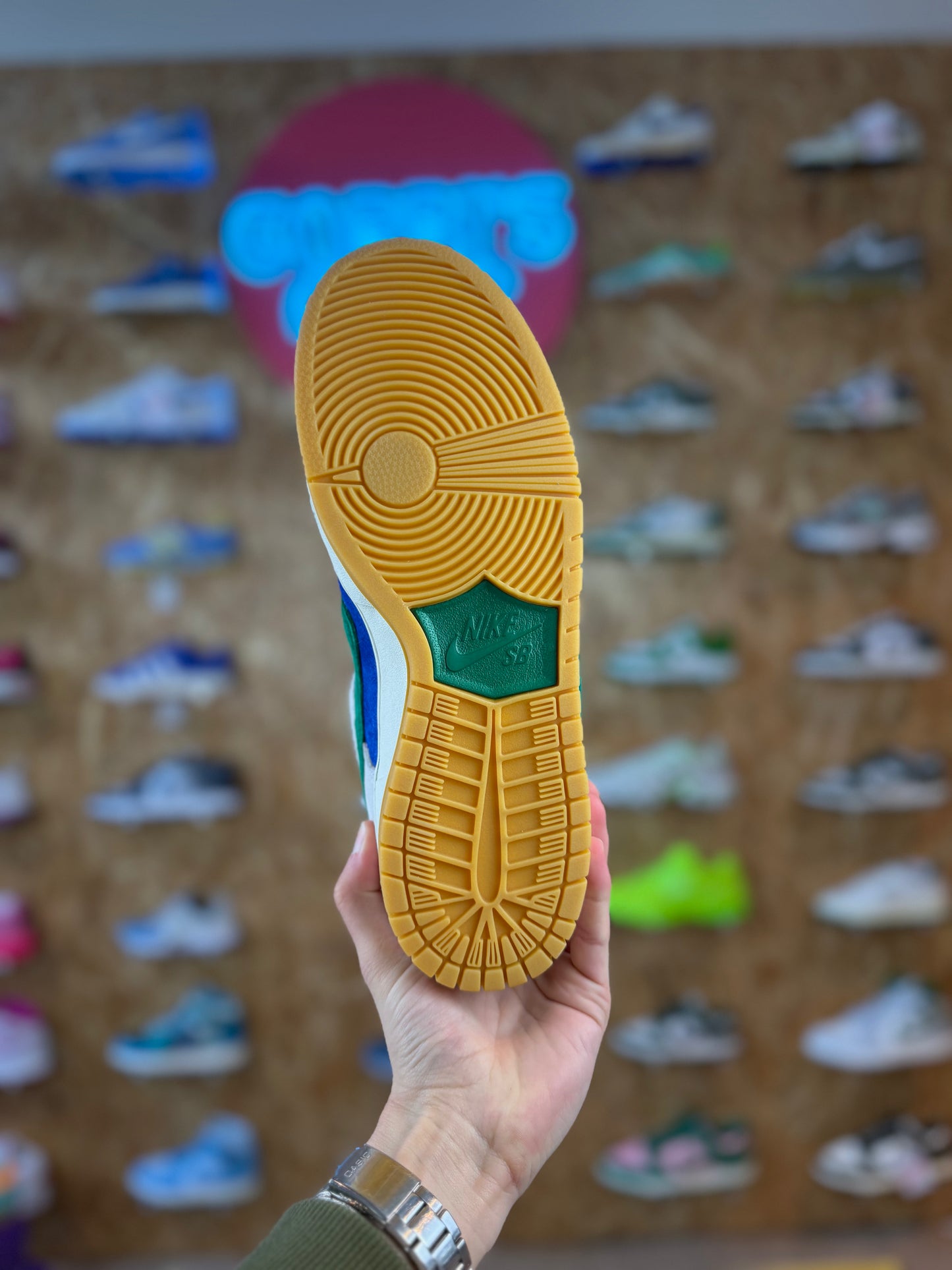 Nike Dunk SB 'Hyper Malachite Hyper Royal'