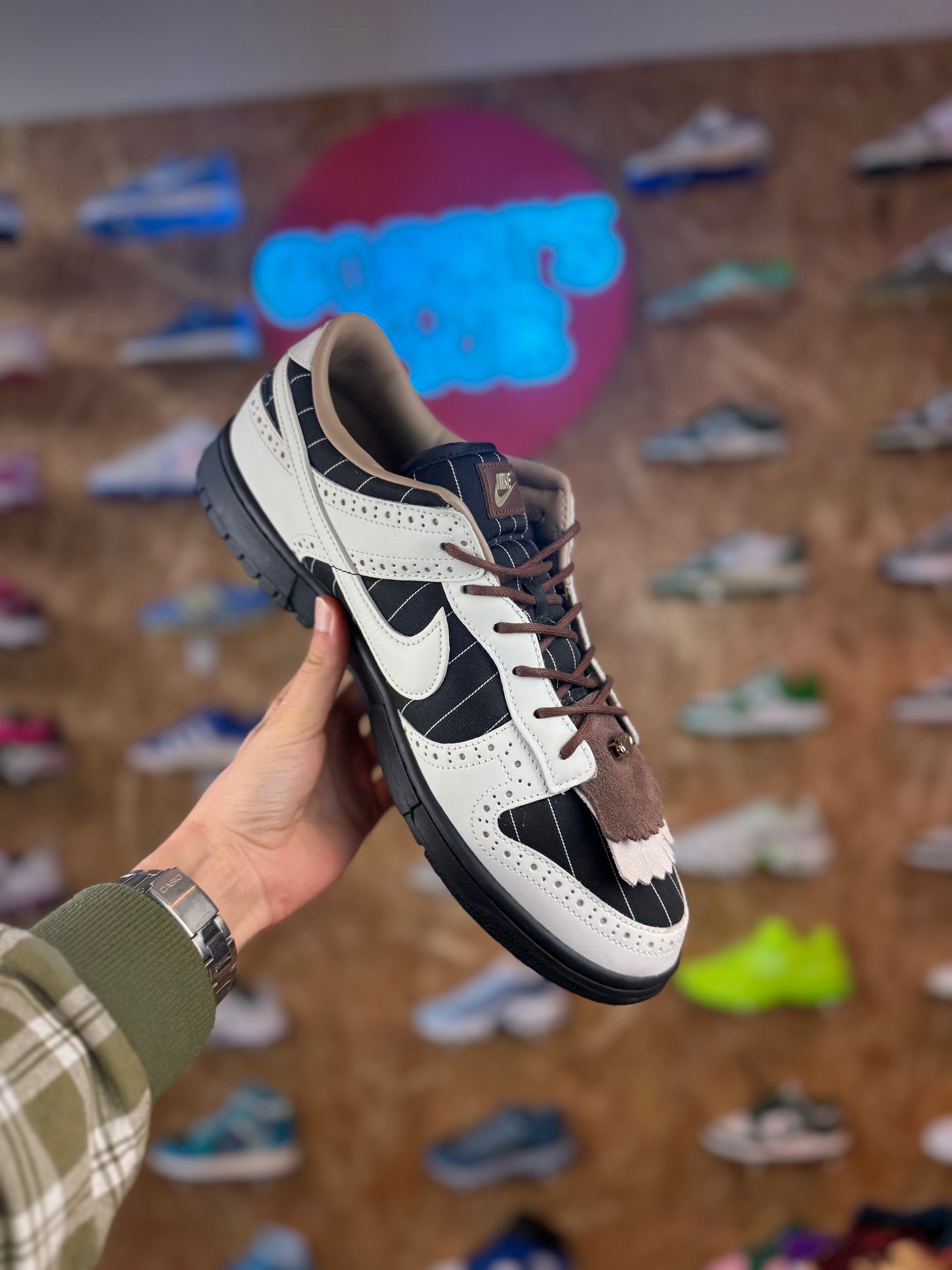 Nike Dunk Low ' Brogue Pinstripe'