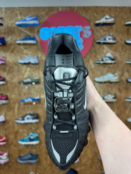 Nike shox TL off noir metallic silver