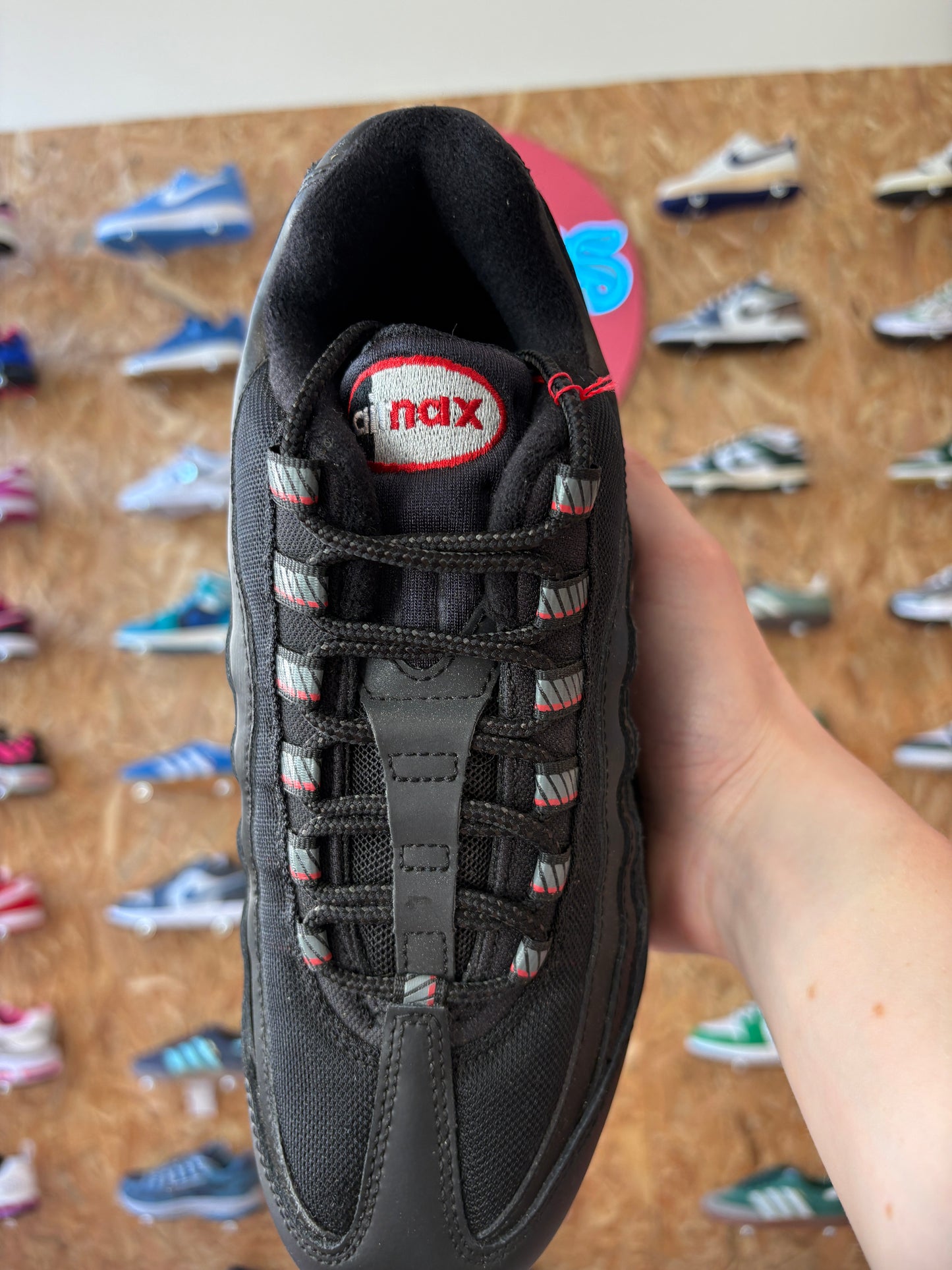 Nike Air Max 95 'Big Bubble - Black University Red'