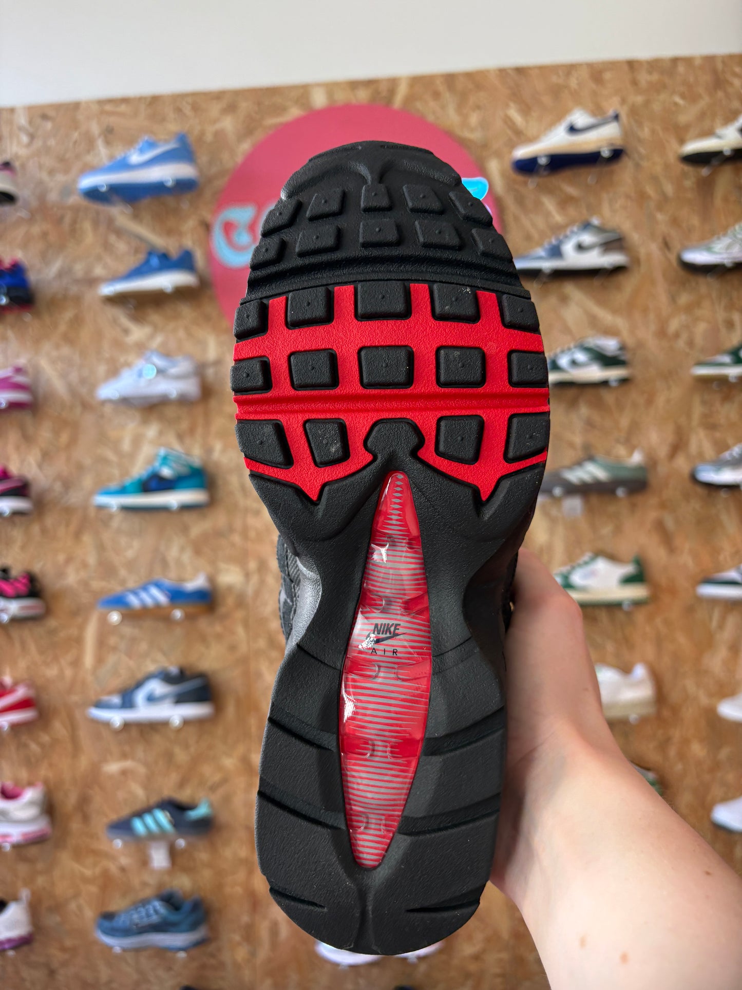 Nike Air Max 95 'Big Bubble - Black University Red'