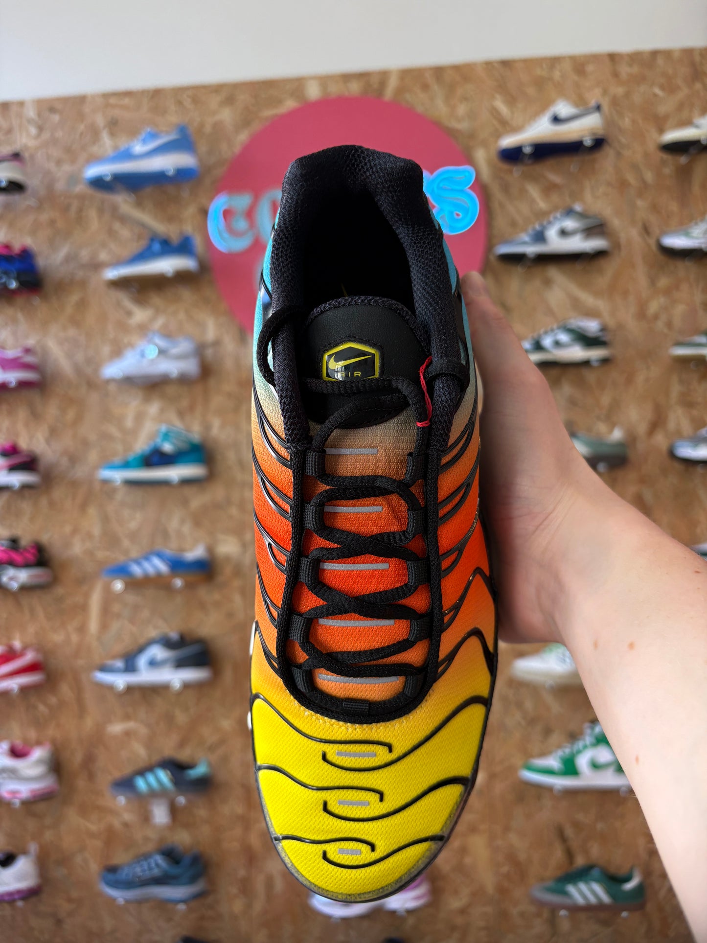 Nike Air max Plus tn Baltic blue safety orange