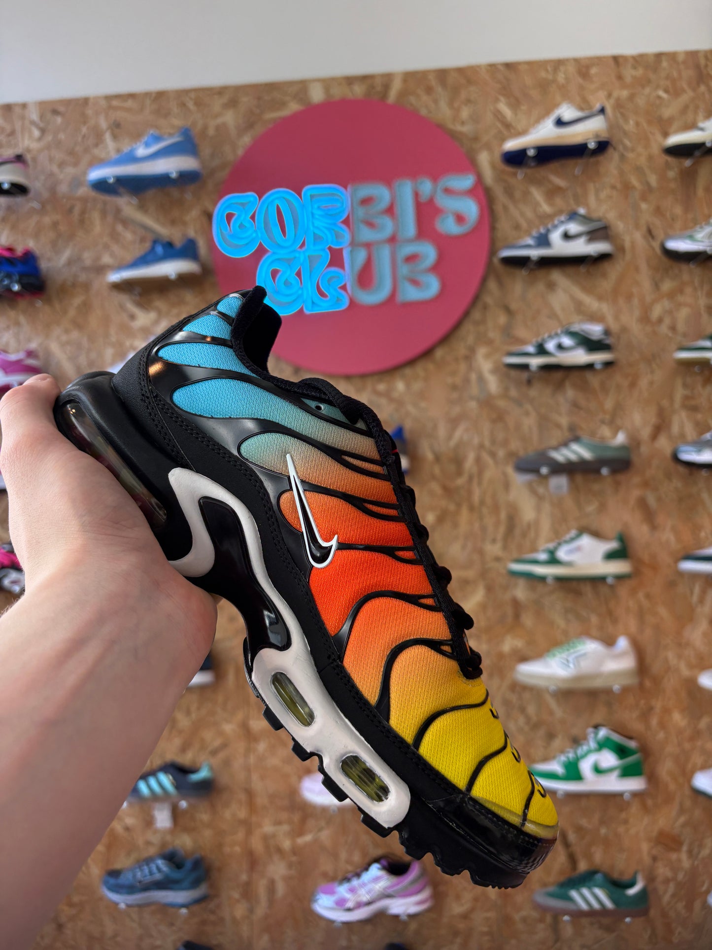 Nike Air max Plus tn Baltic blue safety orange