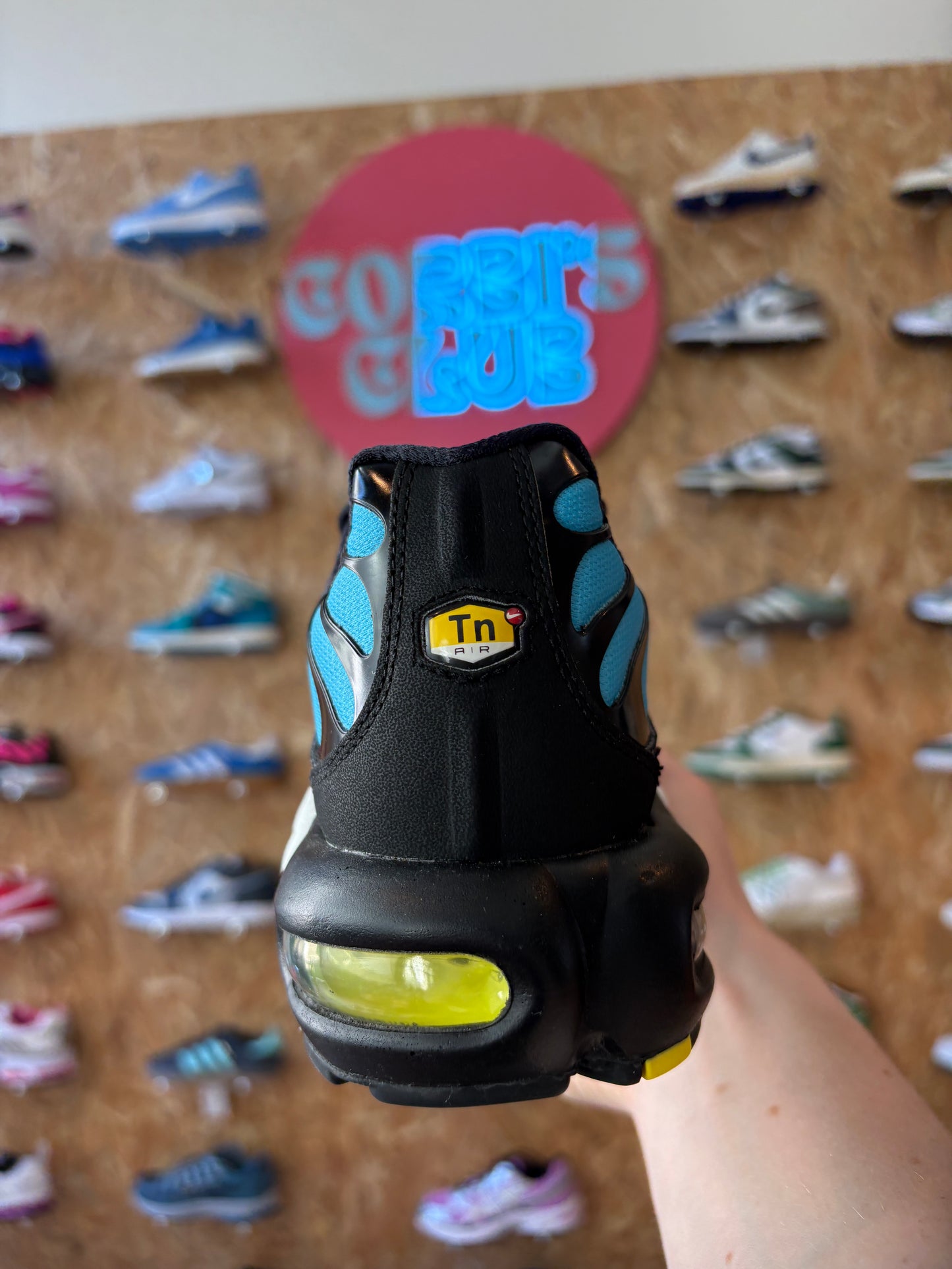 Nike Air max Plus tn Baltic blue safety orange