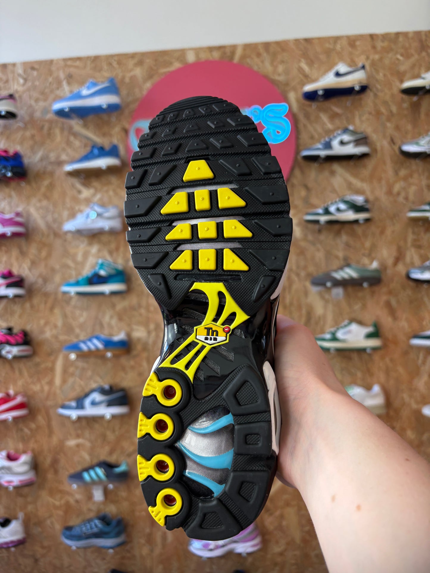 Nike Air max Plus tn Baltic blue safety orange