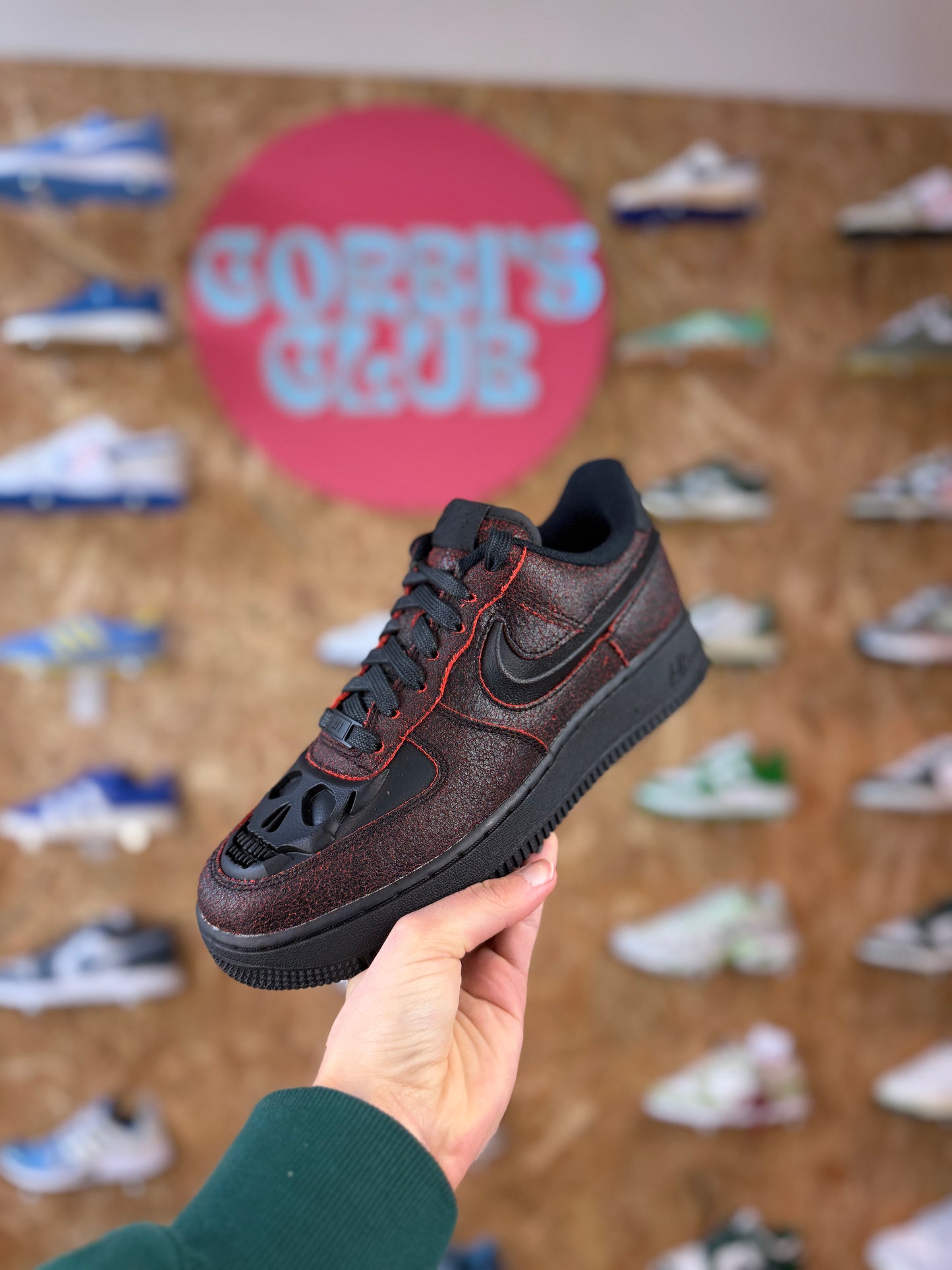 Nike Air force 1 'Halloween Skull'