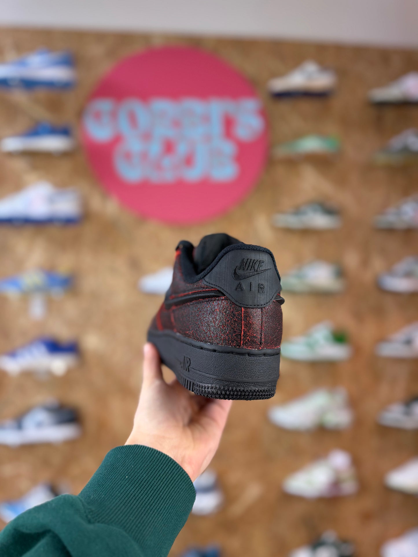 Nike Air force 1 'Halloween Skull'