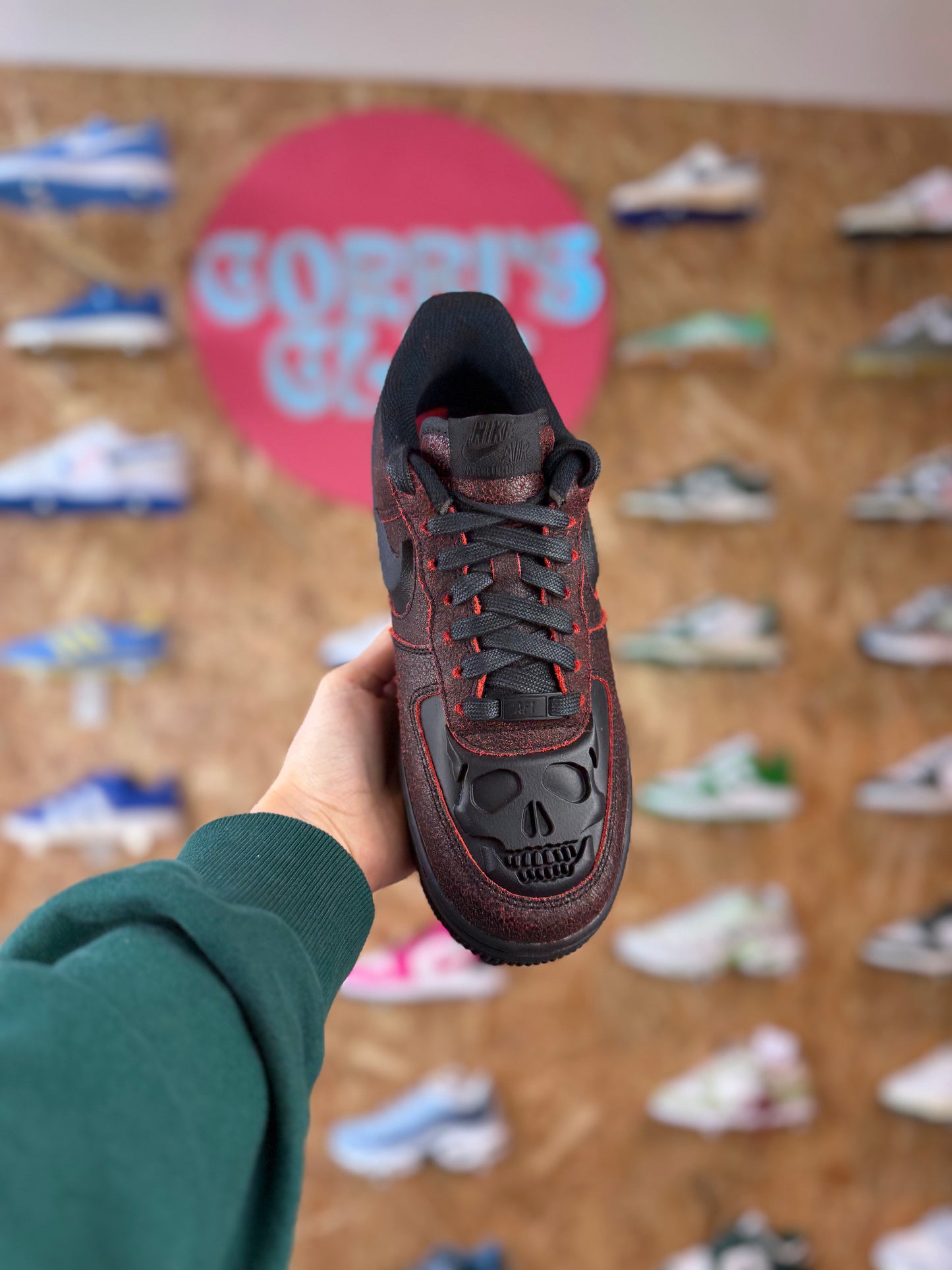 Nike Air force 1 'Halloween Skull'