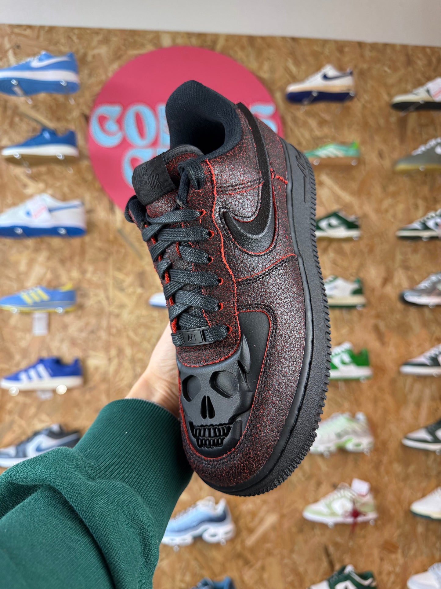 Nike Air force 1 'Halloween Skull'