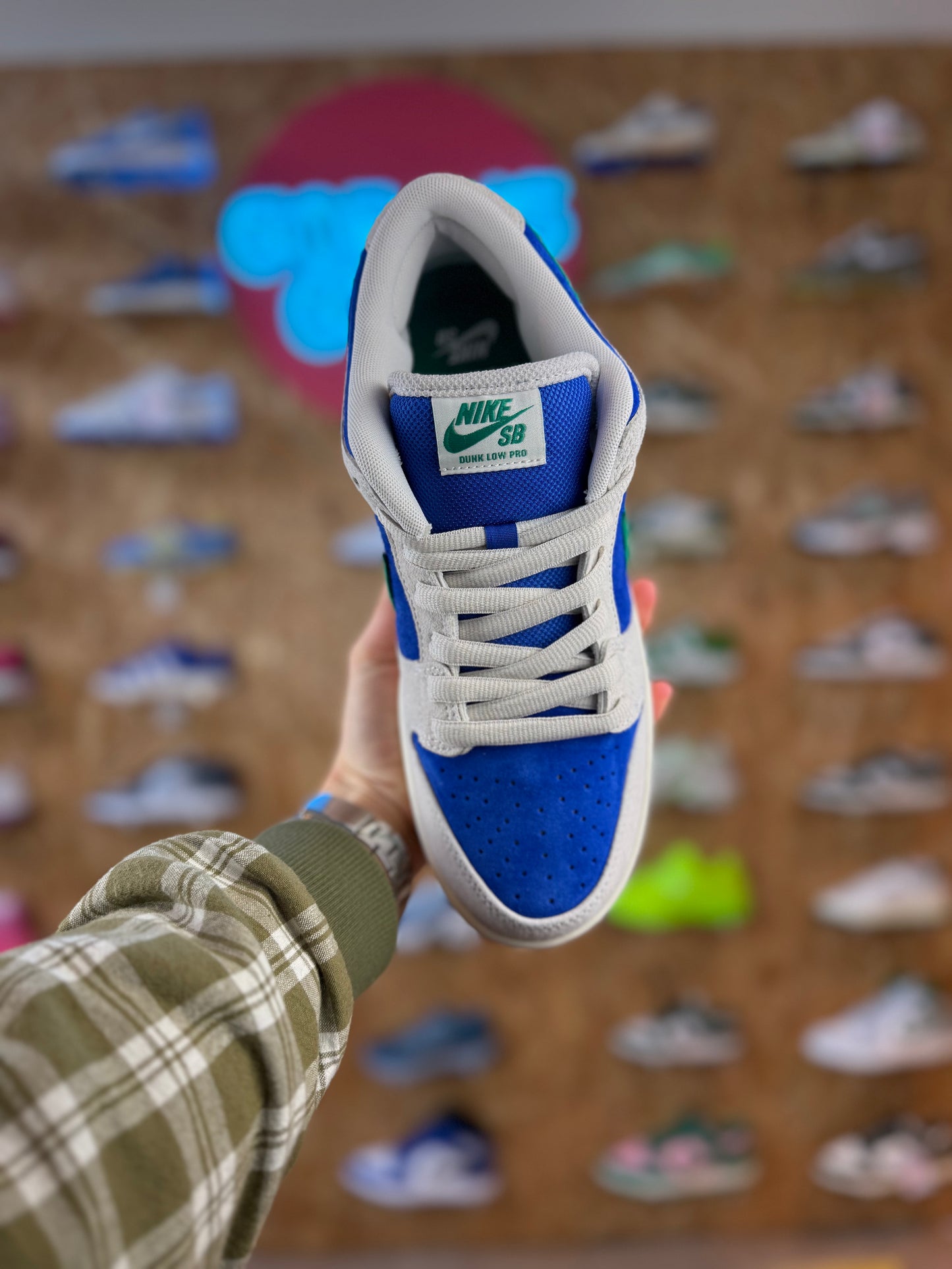 Nike Dunk SB 'Hyper Malachite Hyper Royal'