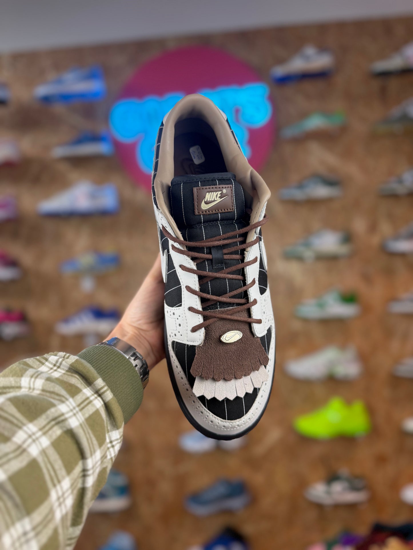 Nike Dunk Low ' Brogue Pinstripe'